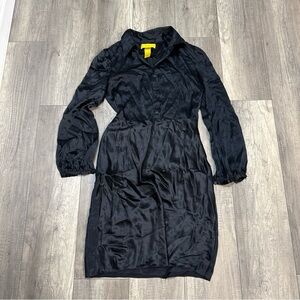 Catherine Malandrino Black Silk Dress